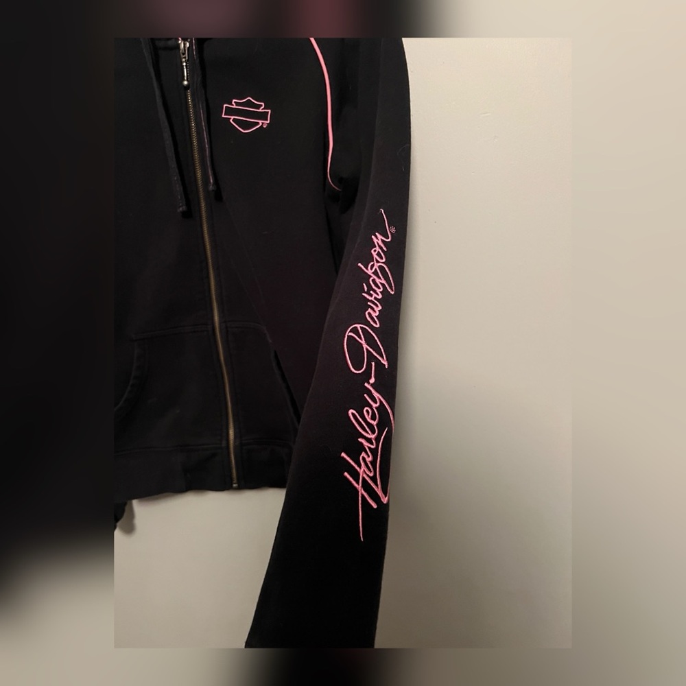 Harley Davidson Zip-Up Hoodie